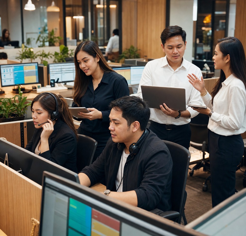VH BPO omnichannel customer operations team